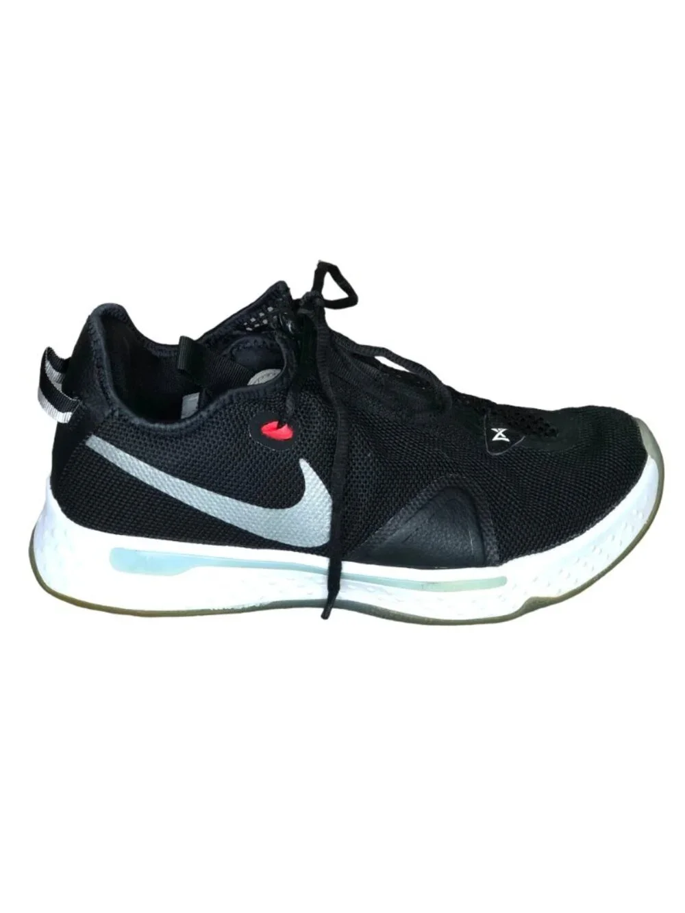 Nike PG Paul George Black Basketball Shoes Sneakers Mens 8.5 CD5079-01